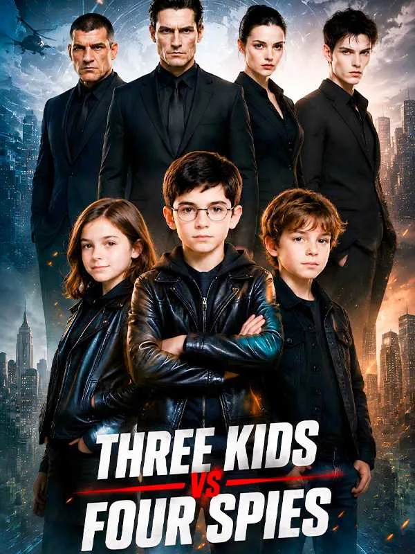 Three Kids vs Four Spies