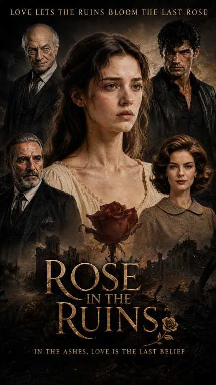 rose in the ruins