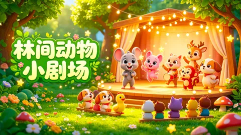 林间动物小剧场