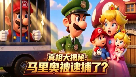 真相大揭秘：马里奥被逮捕了？