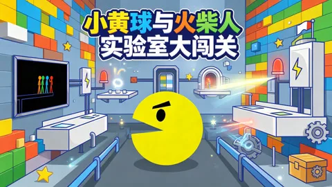小黄球与火柴人实验室大闯关