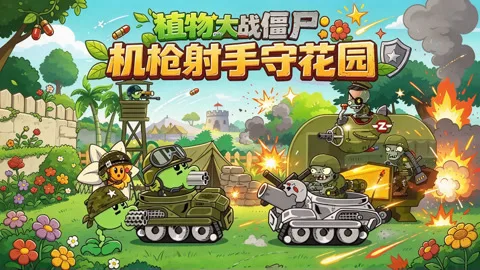植物大战僵尸：机枪射手守花园