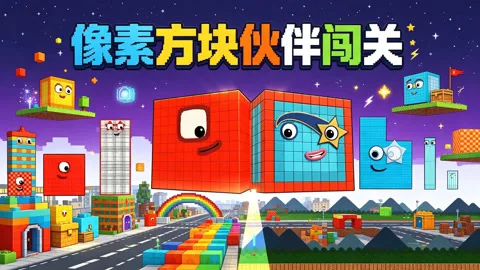像素方块伙伴闯关