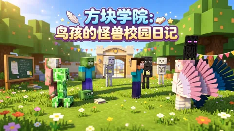 方块学院：鸟孩的怪兽校园日记