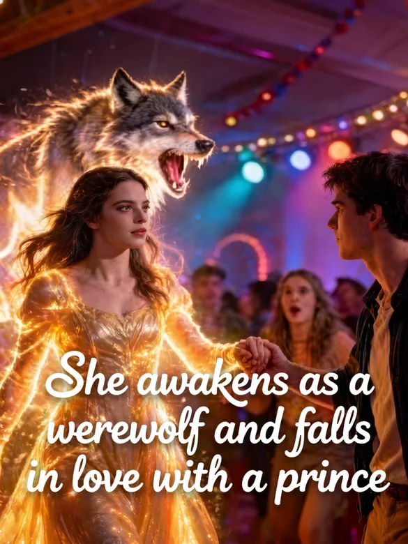 She awakens as a werewolf and falls in love with a prince