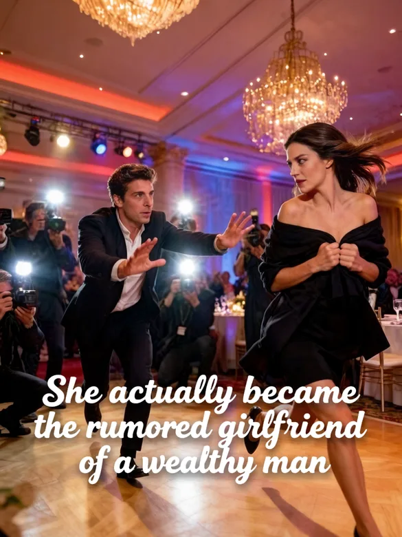 She actually became the rumored girlfriend of a wealthy man
