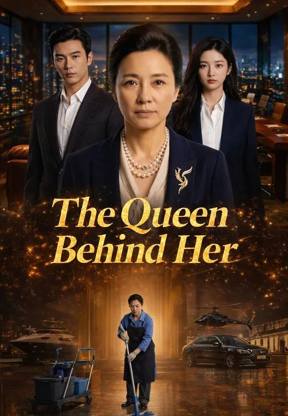 The Queen Behind Her