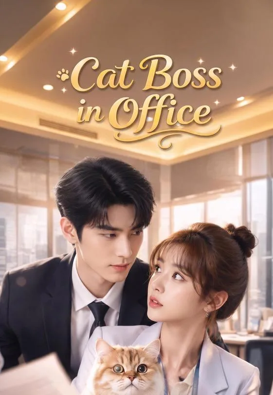 Cat Boss in Office