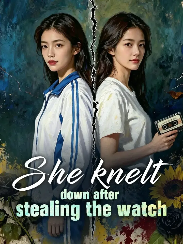 She knelt down after stealing the watch