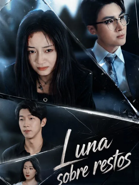 Luna sobre restos