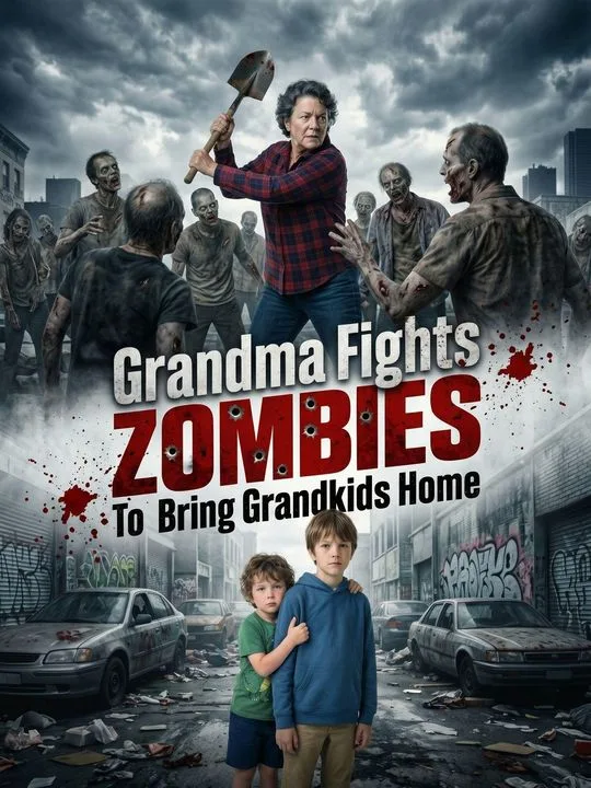 Grandma Fights Zombies To Bring Grandkids Home