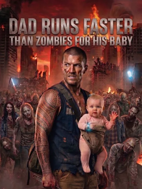 Dad Runs Faster Than Zombies for His Baby