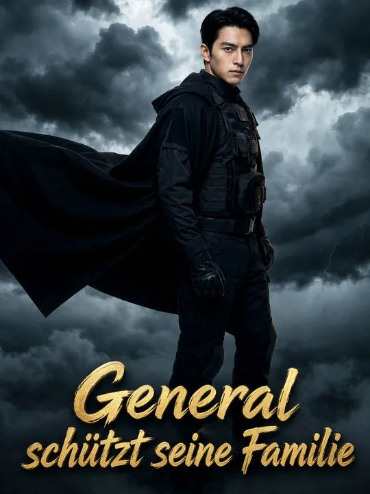 General schützt seine Familie