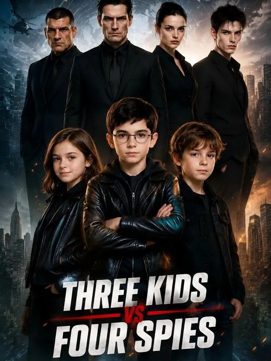 Three Kids vs Four Spies