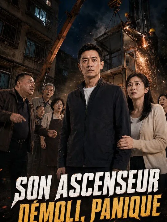 Son ascenseur démoli, panique