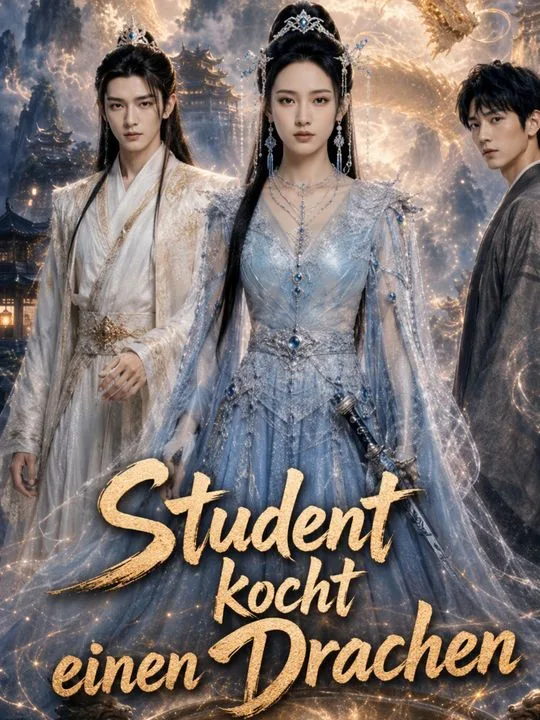Student kocht einen Drachen