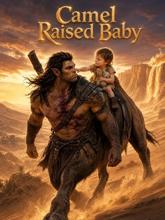 Camel Raised Baby