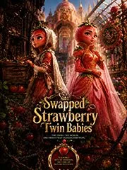 Swapped Strawberry Twin Babies