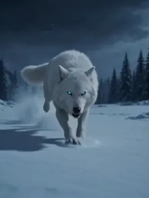 The Exile's White Wolf Ally