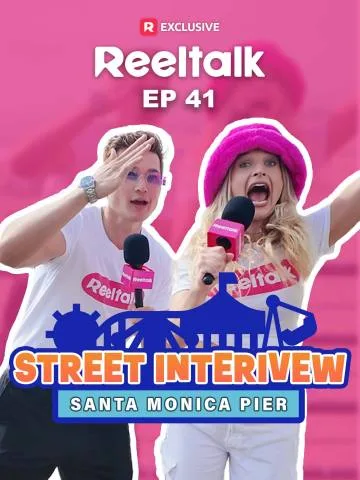 ReelTalk EP 41-Street Interview at Santa Monica Pier