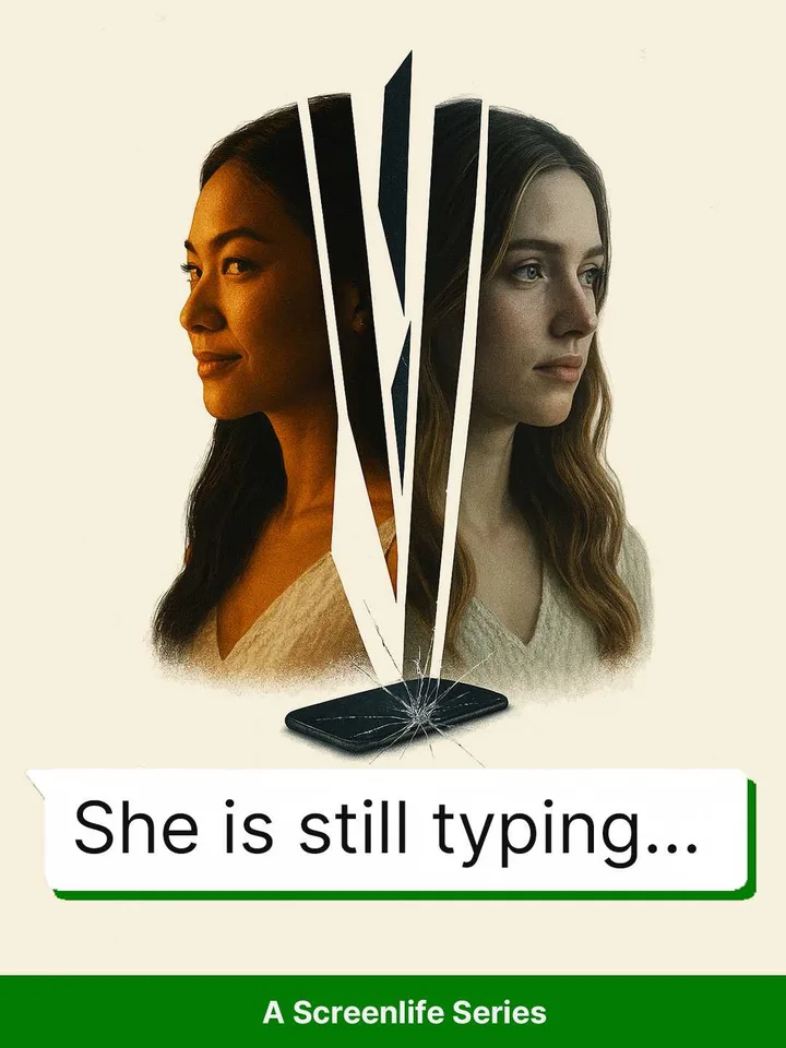 She is still typing...