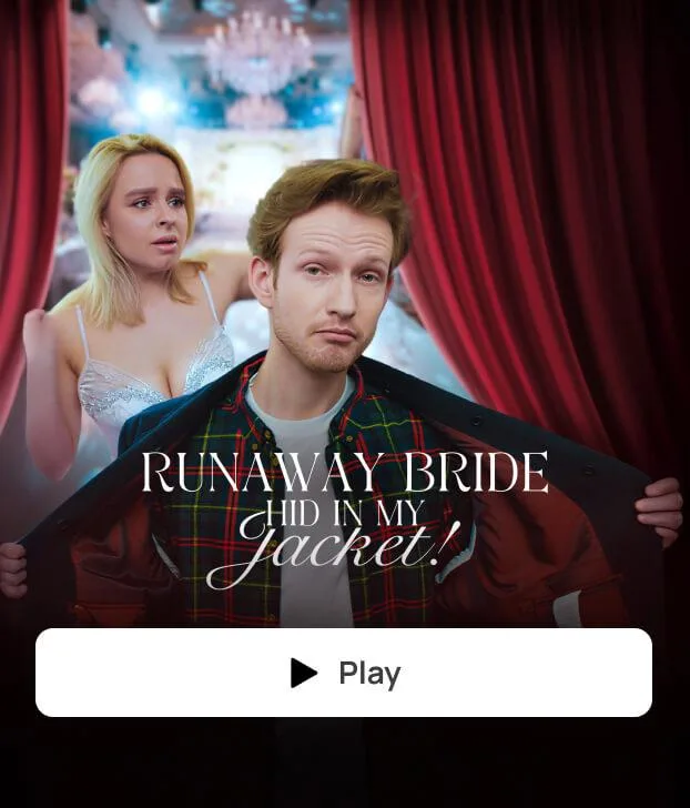 RUNAWAY BRIDE HID IN MY JACKET!