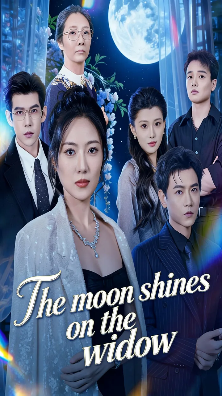 The moon shines on the widow