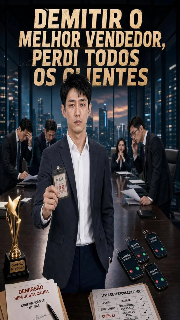Demitir o Melhor Vendedor, Perdi Todos os Clientes